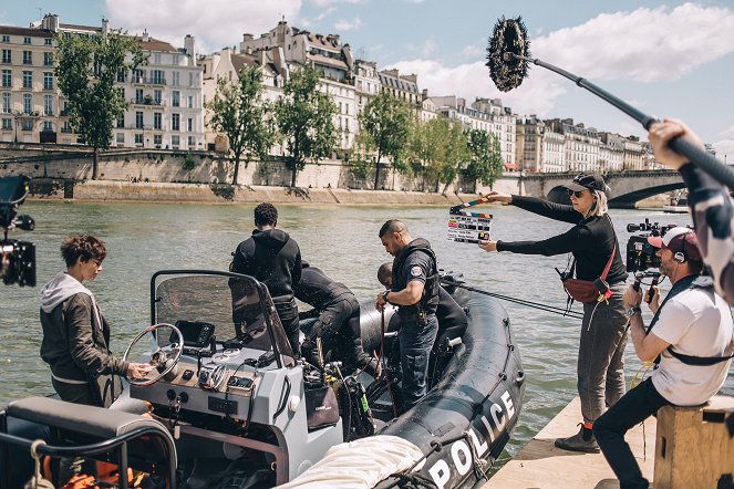 Sous la Seine - Tournage