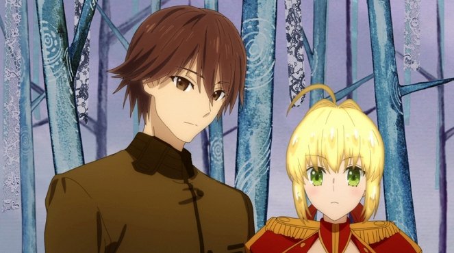 Fate/EXTRA: Poslední přídavek - Eikjú kikan šódžo teikoku: Queens glass game - Z filmu