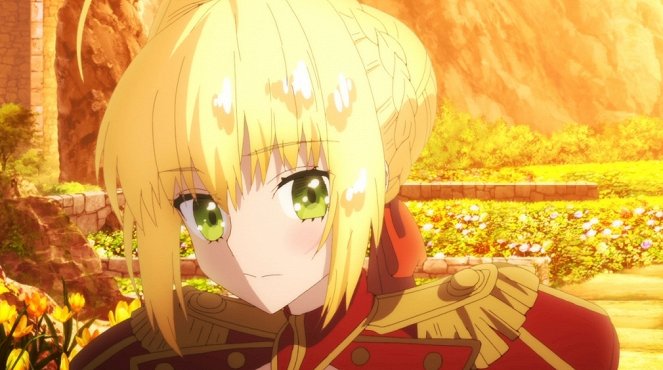 Fate / EXTRA Az utolsó ráadás - Tenrin suru šóri no ken: Excalibur galatine - Filmfotók