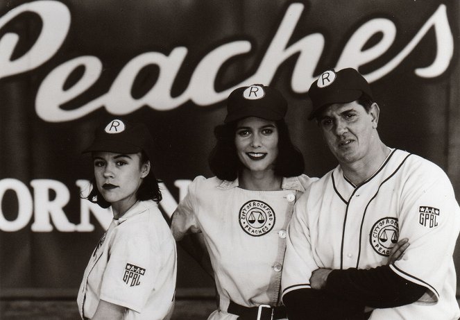 A League of Their Own - Promoción - Christine Elise, Tracy Nelson, Sam McMurray