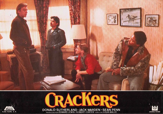 Crackers - Lobbykaarten - Donald Sutherland, Trinidad Silva, Sean Penn, Larry Riley