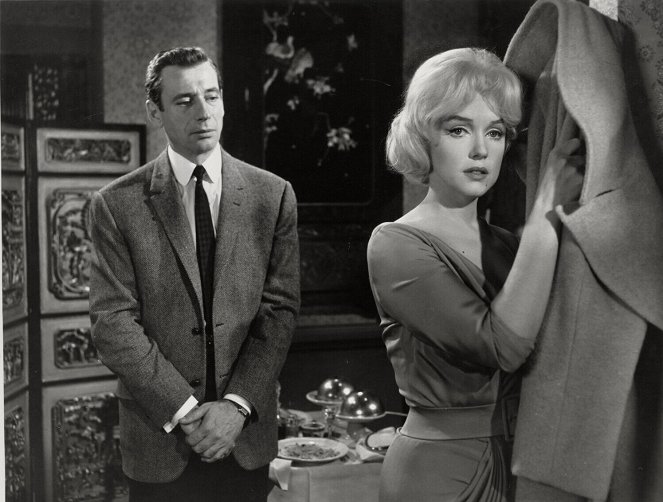 Pojď, budeme se milovat - Z filmu - Yves Montand, Marilyn Monroe