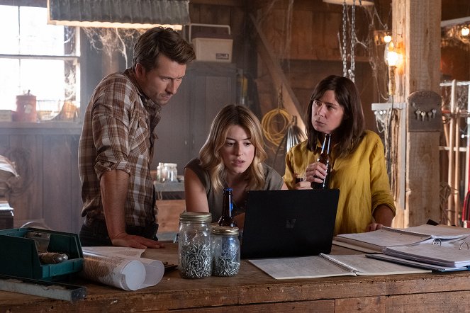 Tornados - Do filme - Glen Powell, Daisy Edgar-Jones, Maura Tierney