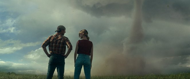 Twisters - De la película - Glen Powell, Daisy Edgar-Jones