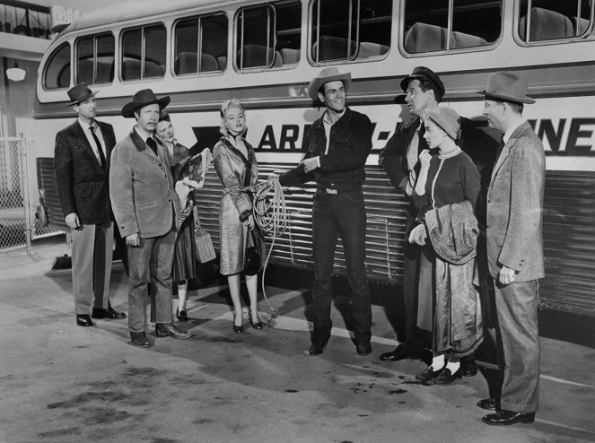 Buszmegálló - Filmfotók - Arthur O'Connell, Marilyn Monroe, Don Murray, Hope Lange