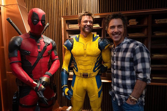 Deadpool & Wolverine - Kuvat kuvauksista - Hugh Jackman, Shawn Levy