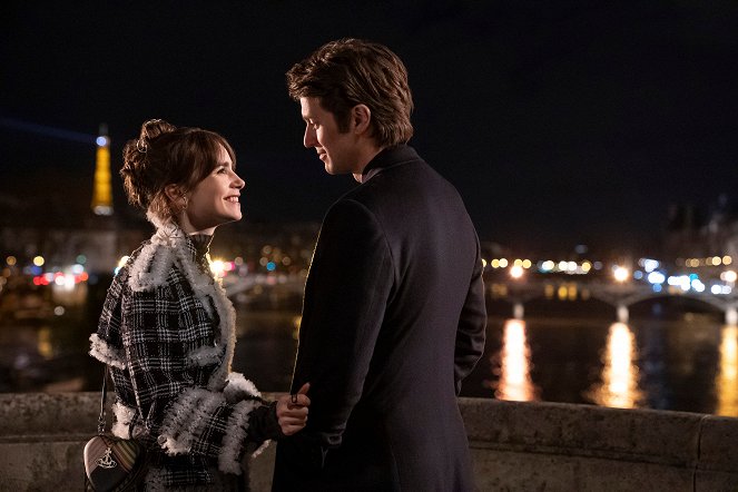 Emily in Paris - Trompe l'œil - Filmfotos - Lily Collins, Lucas Bravo