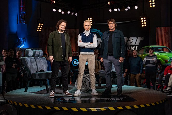 Top Gear Suomi - Promokuvat - Ismo Leikola, Christoffer Strandberg, Teemu Selänne