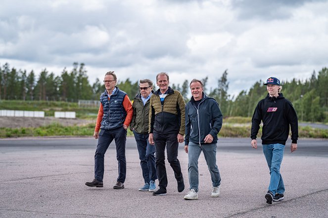 Top Gear Suomi - Filmfotos - Ari Vatanen, Timo Salonen, Juha Kankkunen, Tommi Mäkinen, Kalle Rovanperä