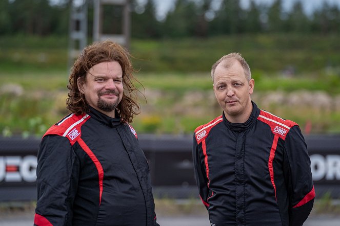 Top Gear Suomi - Promoción - Ismo Leikola, Mikko Hirvonen