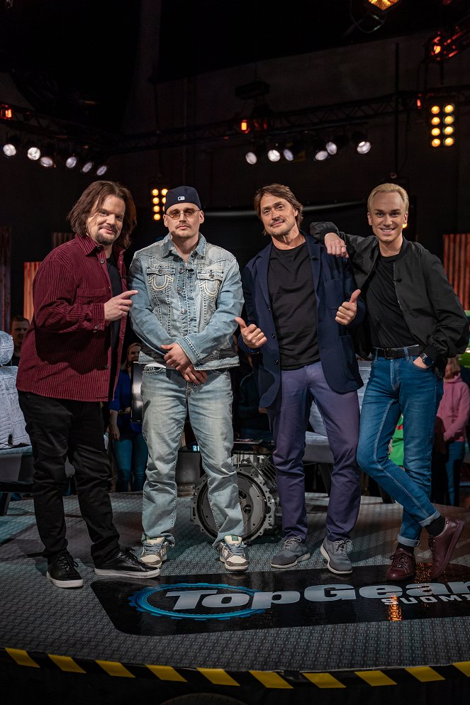 Top Gear Suomi - Promo - Ismo Leikola, Gettomasa, Teemu Selänne, Christoffer Strandberg