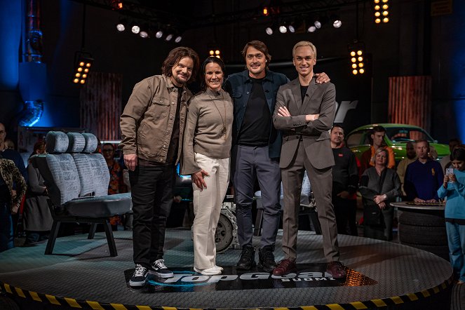 Top Gear Suomi - Promo - Ismo Leikola, Mira Potkonen, Teemu Selänne, Christoffer Strandberg