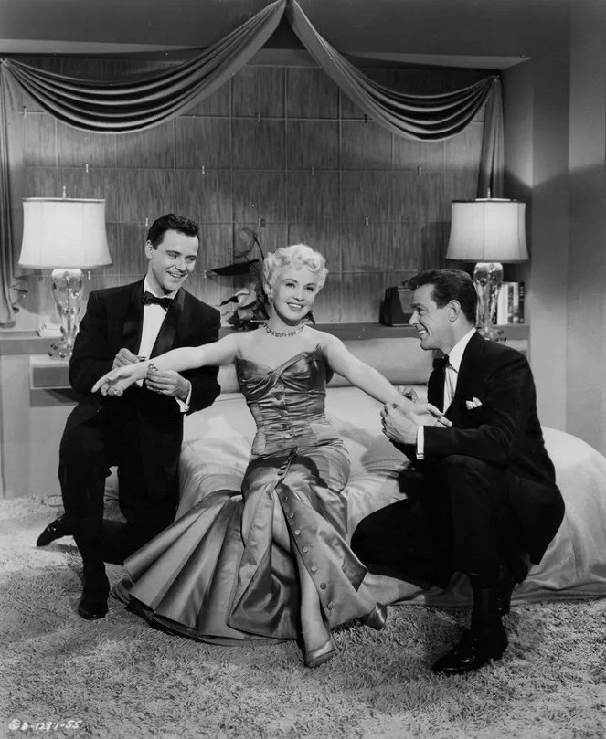 Kahteen rakastunut - Promokuvat - Jack Lemmon, Betty Grable, Gower Champion