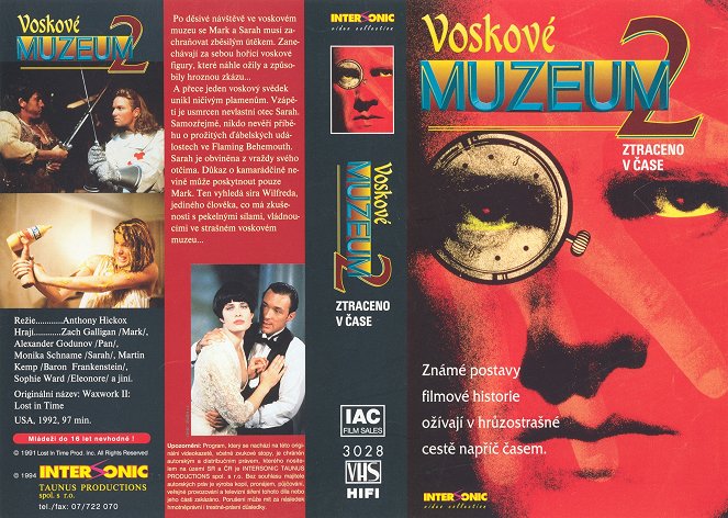 Waxwork II: Lost in Time - Capas