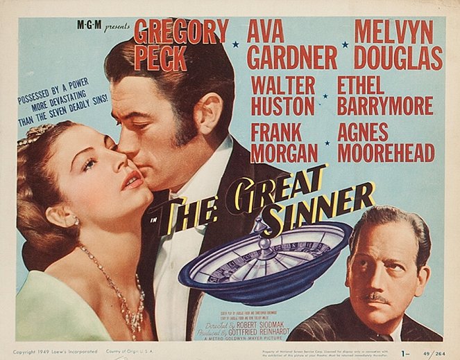 The Great Sinner - Lobby Cards