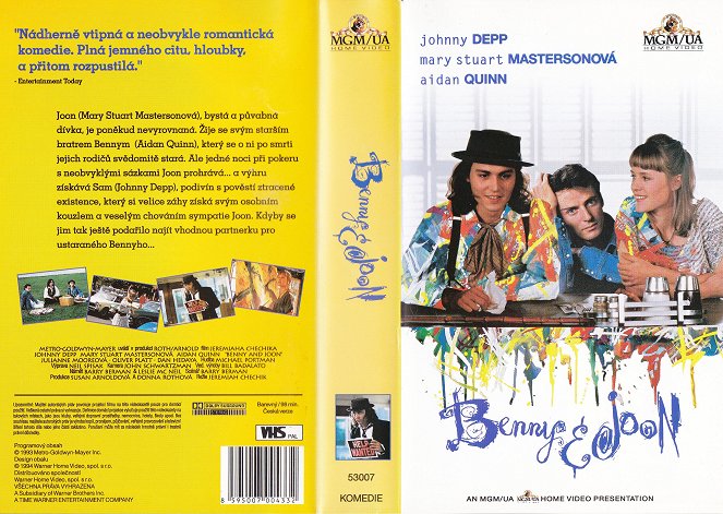 Benny y Joon, el amor de los inocentes - Carátulas