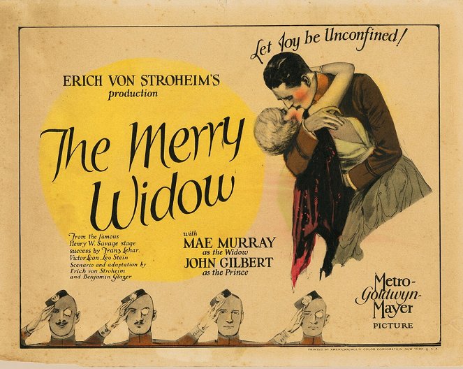 The Merry Widow - Lobby karty