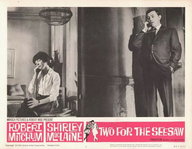 Two for the Seesaw - Lobby Cards