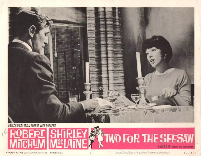 Two for the Seesaw - Lobby Cards