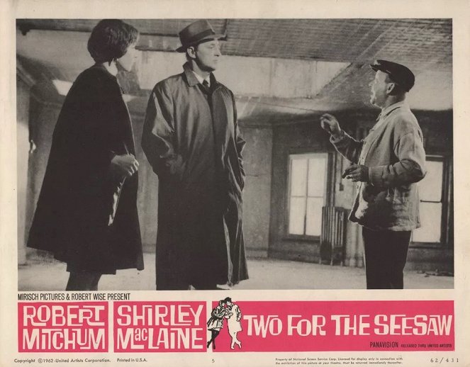 Two for the Seesaw - Lobby Cards