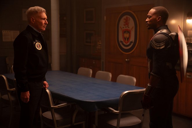 Captain America: Brave New World - Van film - Harrison Ford, Anthony Mackie