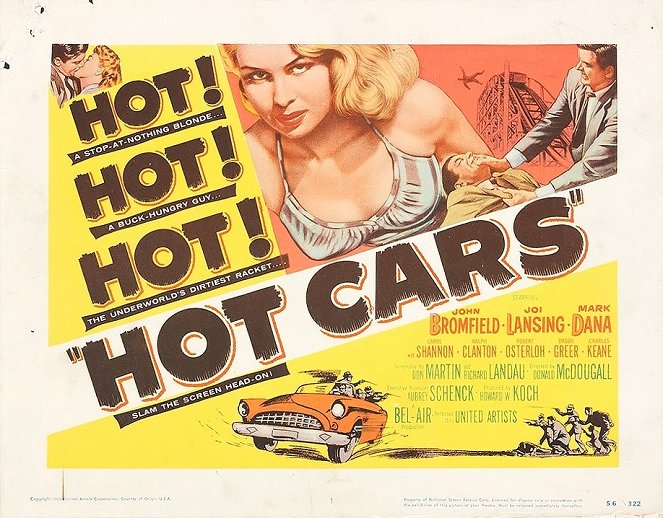 Hot Cars - Lobby Cards