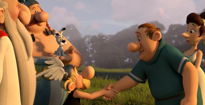 Astérix: La residencia de los dioses - De la película