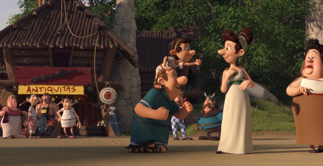 Asterix en Obelix 3D: de Romeinse lusthof - Van film