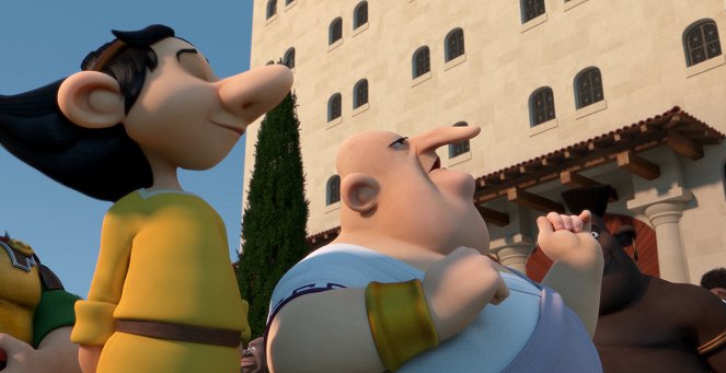 Asterix en Obelix 3D: de Romeinse lusthof - Van film