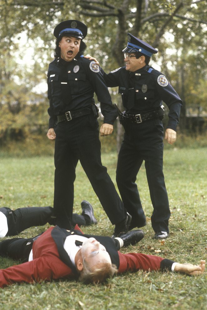 Police Academy 3: Back in Training - Van film - Bobcat Goldthwait, Tim Kazurinsky