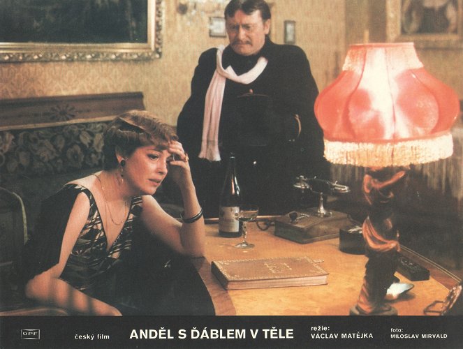 Angel Devil - Lobby Cards - Božidara Turzonovová, Jiří Císler