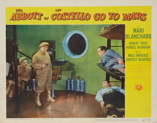 Abbott and Costello Go to Mars - Lobby Cards