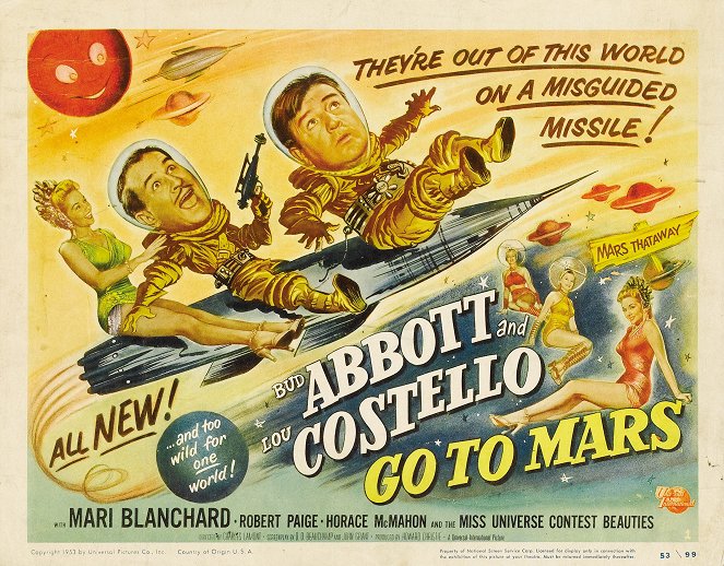 Abbott and Costello Go to Mars - Lobby Cards