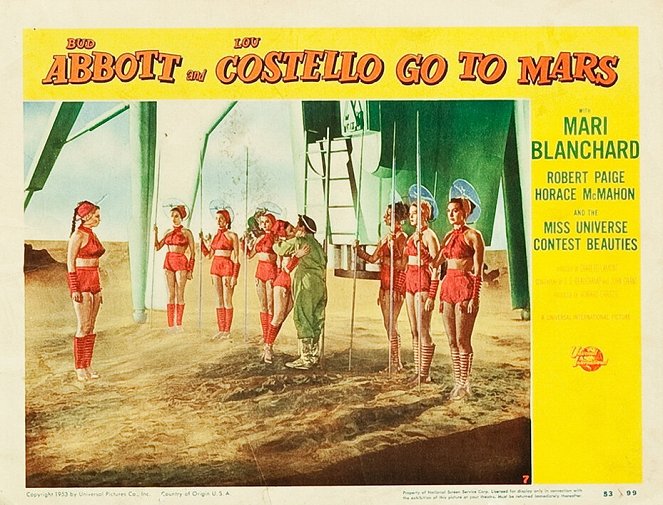 Abbott and Costello Go to Mars - Lobby Cards