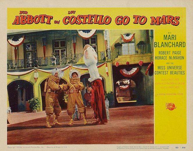 Abbott and Costello Go to Mars - Lobby Cards