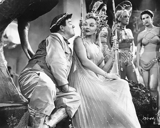 Abbott y Costello en Venus - De la película - Lou Costello, Mari Blanchard