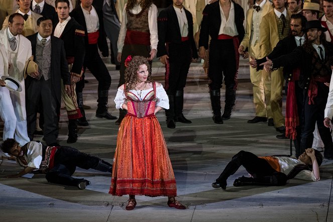 Aus der Arena di Verona: "Carmen" von Georges Bizet - Filmfotos