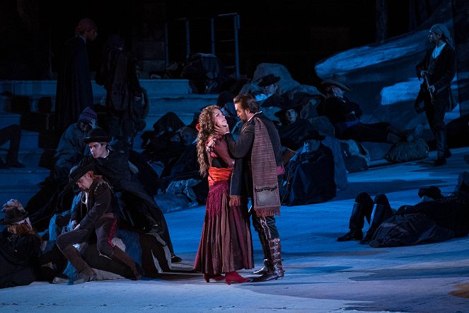 Aus der Arena di Verona: "Carmen" von Georges Bizet - Filmfotos