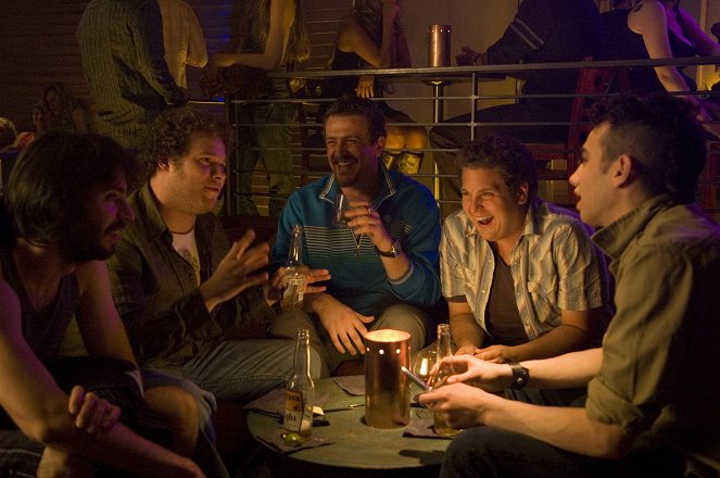 Lío embarazoso - De la película - Martin Starr, Seth Rogen, Jason Segel, Jonah Hill, Jay Baruchel