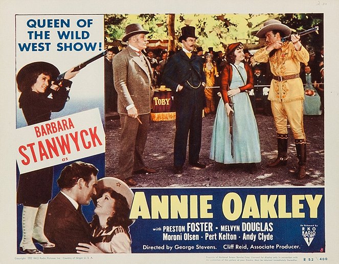 Annie Oakley - Lobby karty