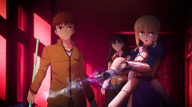 Fate/stay night: Unlimited Blade Works - Fuju no hi, kokoro no šozai - Z filmu