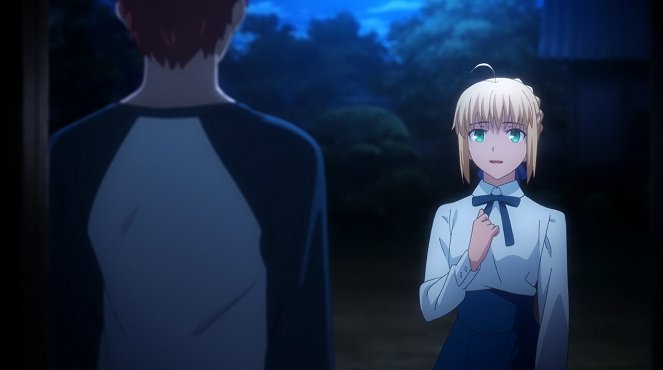 Fate/stay night: Unlimited Blade Works - Fuju no hi, tói iedži - Z filmu