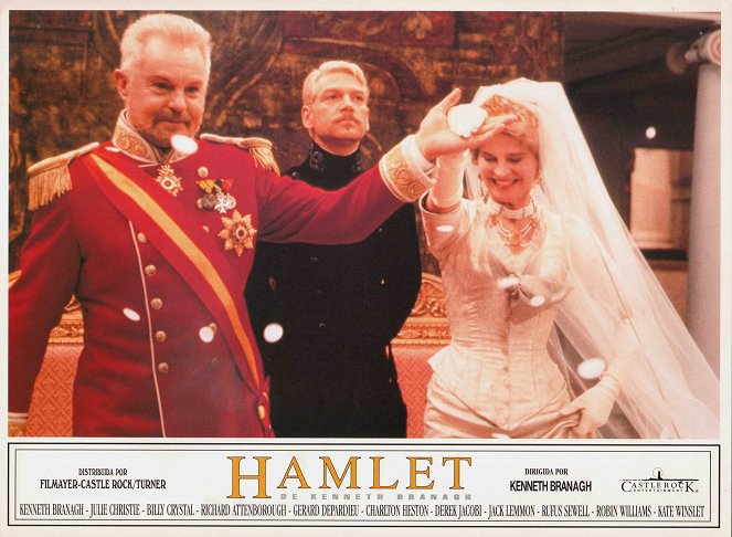 Hamlet - Lobby Cards - Derek Jacobi, Kenneth Branagh, Julie Christie