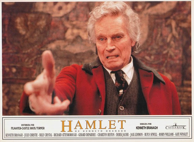 Hamlet - Cartes de lobby - Charlton Heston