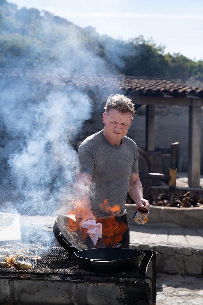 Gordon Ramsay: Uncharted - Mexico - Van film