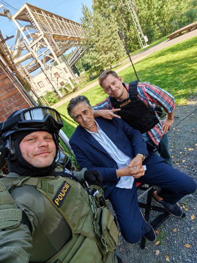 Duch - Volavka - Tournage - Petr Reif, Predrag Bjelac, Štěpán Benoni