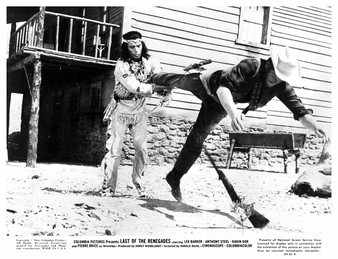 Winnetou II: Ostatni renegaci - Lobby karty - Pierre Brice