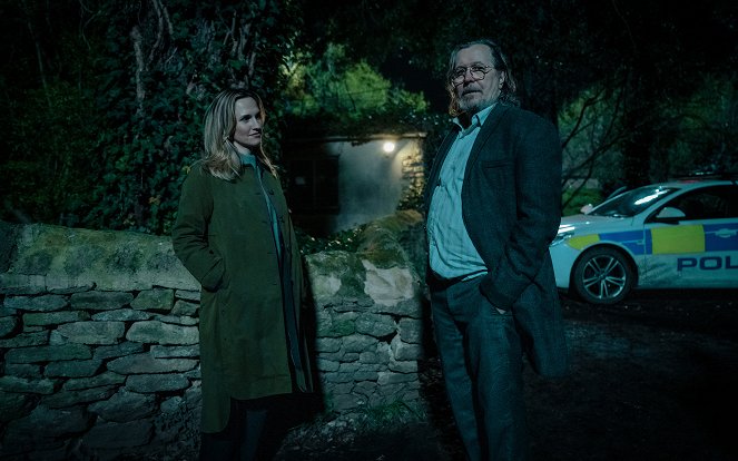 Slow Horses - Season 4 - Identity Theft - Photos - Ruth Bradley, Gary Oldman