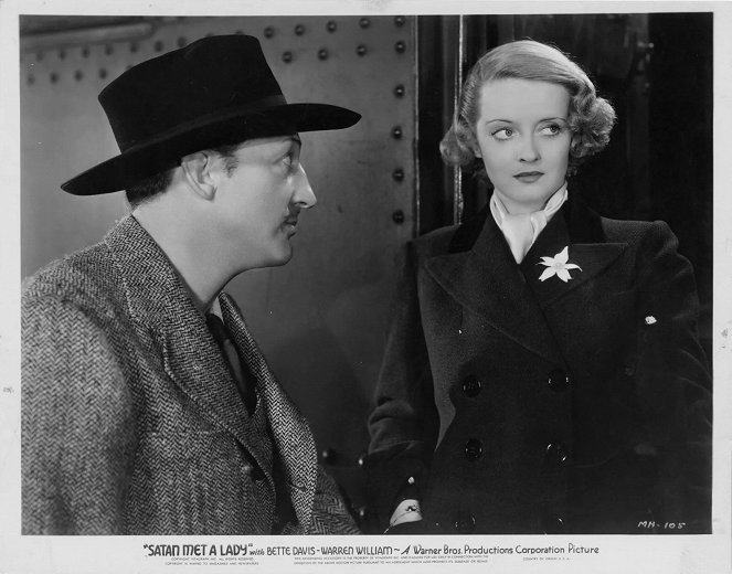 Satan Met a Lady - Fotosky - Warren William, Bette Davis