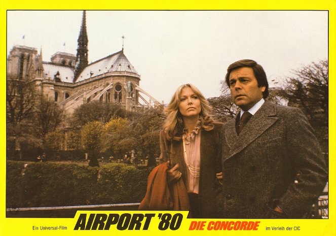 Airport '80 - Die Concorde - Lobbykarten - Susan Blakely, Robert Wagner